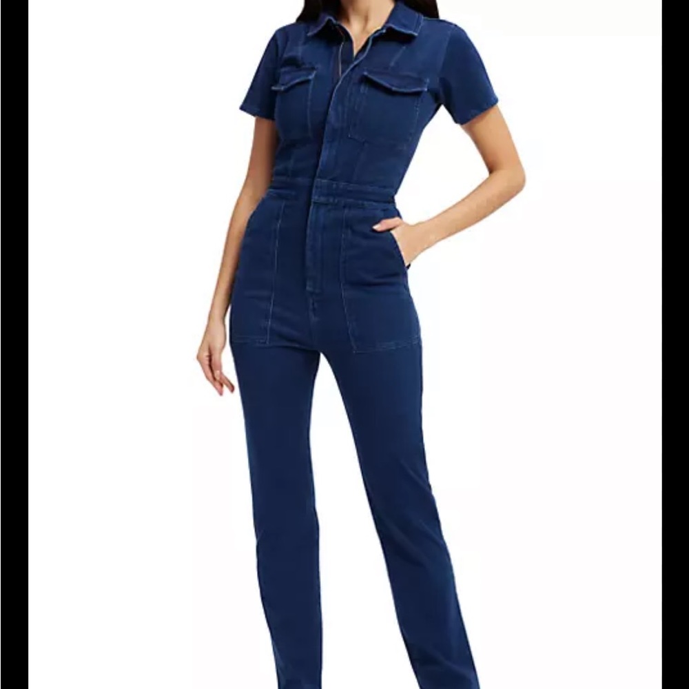 GOOD AMERICAN SOFT The Fit For Success jumpsuit, SIZE 6 0755